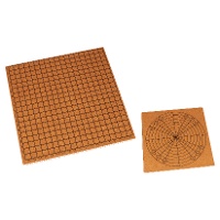 Planche double face pour macramé, 20 x 20 x 1 cm - Artemio