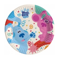 Assiettes en carton compostables Blue's Clues 18 cm - 8 pcs.