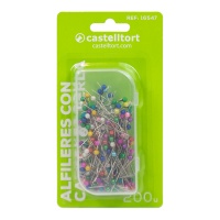 Epingles à tête perlée 3,8 cm - Castelltort - 200 pcs.