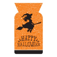 Sacs sorcières d'Halloween - 12 pcs