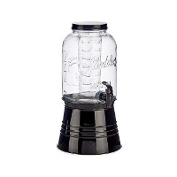 Carafe de 3,8 L avec refroidisseur et support noir