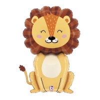 56 x 79 cm globe de lion assis - Grabo