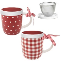 Mug Farm House 350 ml avec filtre et boucle - 1 pc.