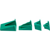 Accessoires pour créer des tubes de tissu - Trèfle - 4 pcs.