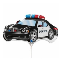 Ballon voiture de police 34 x 19 cm - Grabo - 10 pcs.