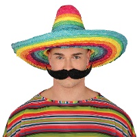 Sombrero mexicain multicolore