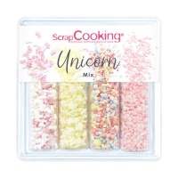 Unicorn mix sprinkles kit 60 gr - Scrapcooking