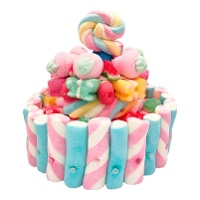 Gâteau de bonbons avec roller de 2 étages de 420 gr