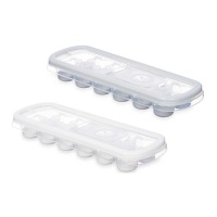 Bac à glaçons pour 12 glaçons en silicone transparent - 1 pièce