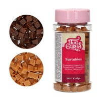 Mini cubes de caramel 65 gr - FunCakes
