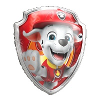 Ballon Pat'Patrouille Bouclier Marshall 60 x 52 cm
