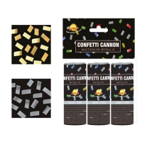 Canons à confettis de 10,5 cm - 3 pièces