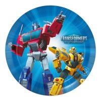 Vaisselle Transformers 18 cm - 8 pièces