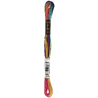 Fil à broder mouliné multicolore 8 m - Anchor