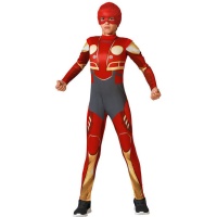 Costume de héros Transformer de bande dessinée rouge pour enfants