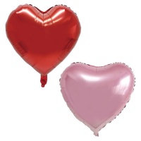 Ballon en forme de coeur de 60 cm