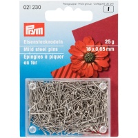 Broches argentées 16 x 0,65 mm - Prym - 25 gr