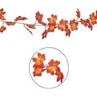 Guirlande de feuilles d'oranger - 2 m