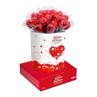 Bouquet de roses en chocolat - 20 pcs.