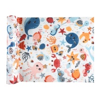 Chemin de table de 30 cm de thème marin - 5 m