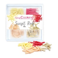 60g de mélange de sprinkles sunset rod - Scrapcooking