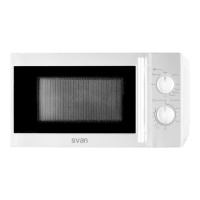 Four à micro-ondes 700W avec grill - Svan SVMW720GX