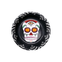 Assiettes du Jour des Morts 22,5 cm - 6 unités