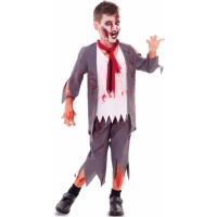 Costume d'étudiant sinistre pour enfants