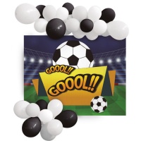 Kit de ballons et poster de football - Eurofiestas