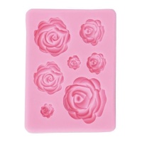 Moule à fleurs en silicone 9 x 6,5 cm - Artis decor