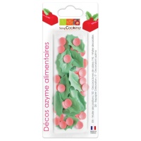 Gaufrettes aux feuilles de gui - Scrapcooking