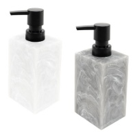 Distributeur de savon en marbre translucide 16,5 cm - 1 pièce