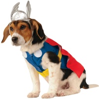 Costume de Thor pour animaux de compagnie