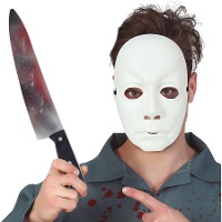 Masque et couteau du tueur d'Halloween