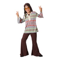 Costume de hippie imprimé pour enfants
