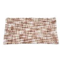 75 x 50 cm tapis de bain tricoté beige