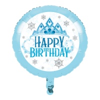Ballon princesse des neiges 45 cm - Creative Converting