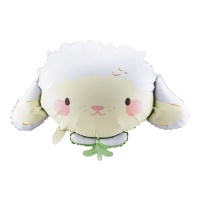 Ballon mouton souriant 87 x 57,5 cm - PartyDeco