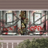 Décoration murale zombie 0,85 x 1,65 m