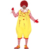 Costume de clown tueur sinistre pour homme