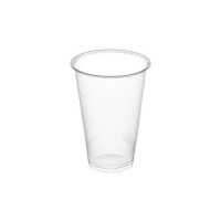 Gobelets en plastique transparent de 220 ml - 30 pièces.