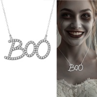 Collier Boo avec pierres précieuses