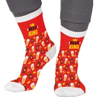 Chaussettes Beer King pour adulte - 1 paire