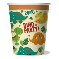 Coupes Dino Party 250 ml - 8 pcs.