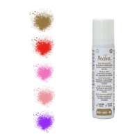 Spray colorant à effet métallique comestible 75 ml - Decora