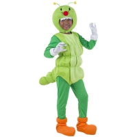 Costume de ver vert pour enfants