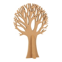 Silhouette MDF Arbre 3D 20 cm