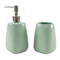 Set de bain Aqua green - 2 pièces