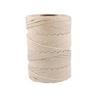 Bobine de 70 m de fil de coton blanc de 2,2 mm