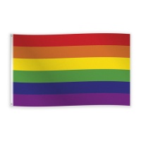 90 x 150 cm drapeau arc-en-ciel